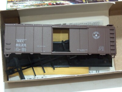 HO Athearn Accurate Finishing Eastern Maine RR 40' box 8039 kit # 152 0f 300