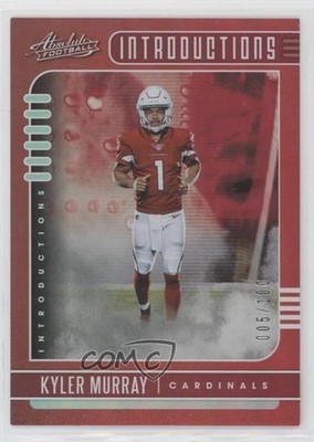2019 Panini Absolute Introductions Red Spectrum /100 Kyler Murray Rookie RC 1m1a