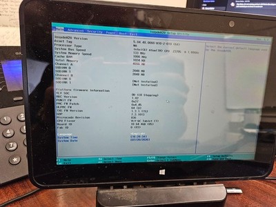 Zebra ET51 Tablet Atom z3795 1.6GHz 4GB Ram 64GB SSD 10.1in Win 10 barcode scan