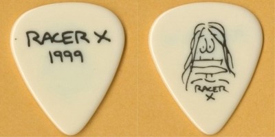Racer X 1999 Technical Difficulties tour Paul Gilbert (Mr Big) stage Guitar Pick