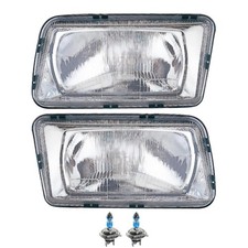 Scheinwerfer Set inkl. OSRAM Lampen H4 für Audi 80 8C B4 8C5