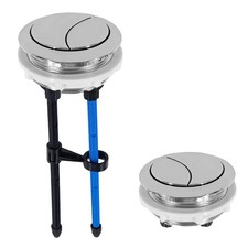58mm Dual Flush Toilet Tank Button Replacement Adjustable Push Button Kit