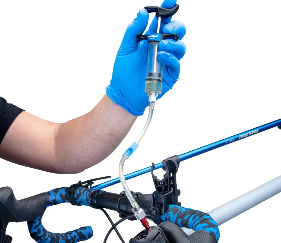 Kit de purga de freno hidráulico Park Tool BKD-1.2 - líquido DOT Foto 4 de 4