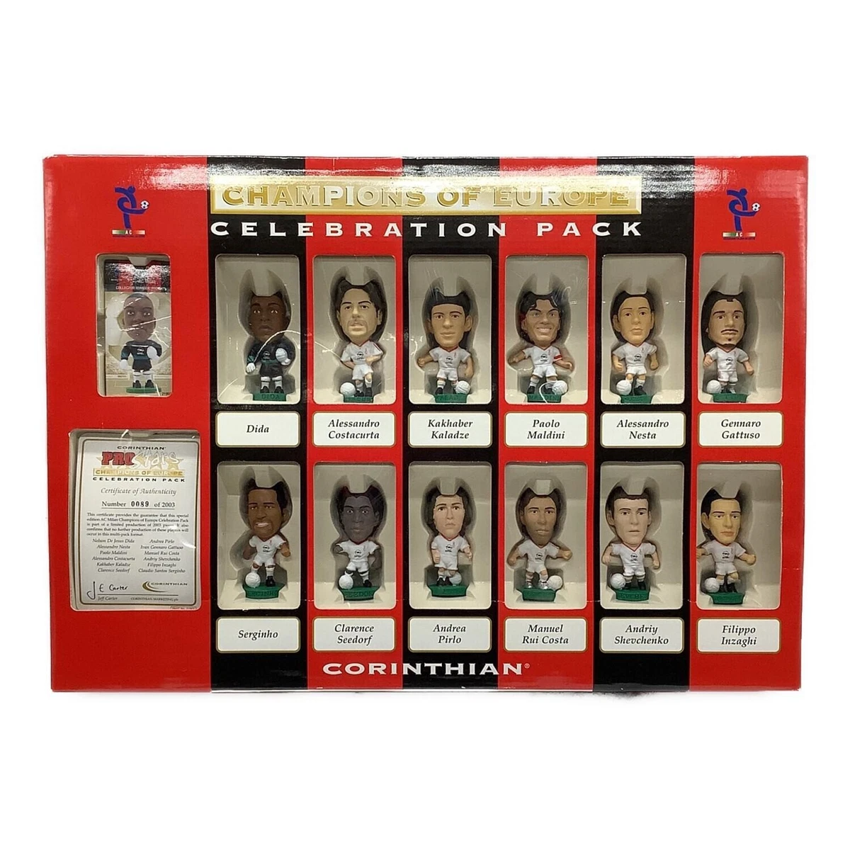 AC Milan International Club Soccer Fan Action Figures | eBay