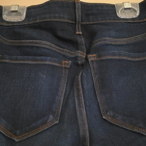 Neu Old Navy Damengröße 0 kurze dunkle Waschung Umstandsjeanshose zum Überziehen - Bild 4 von 7