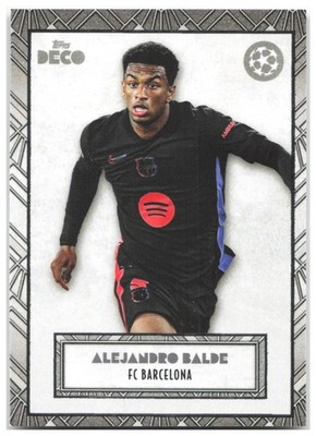 Alejandro Balde 2024 Topps Deco UEFA NM