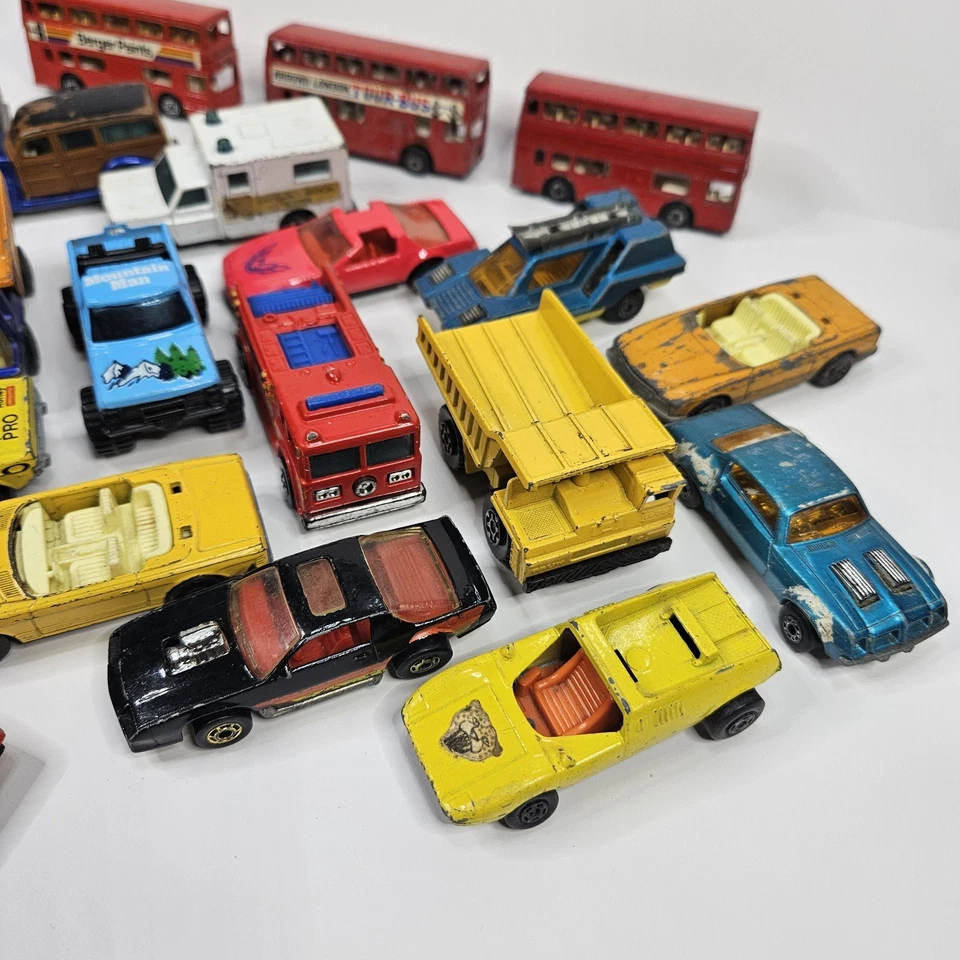 Lote de 23 piezas de caja de cerillas superrápidas y Hot Wheels vintage años 70 y 80 Foto 4 de 4