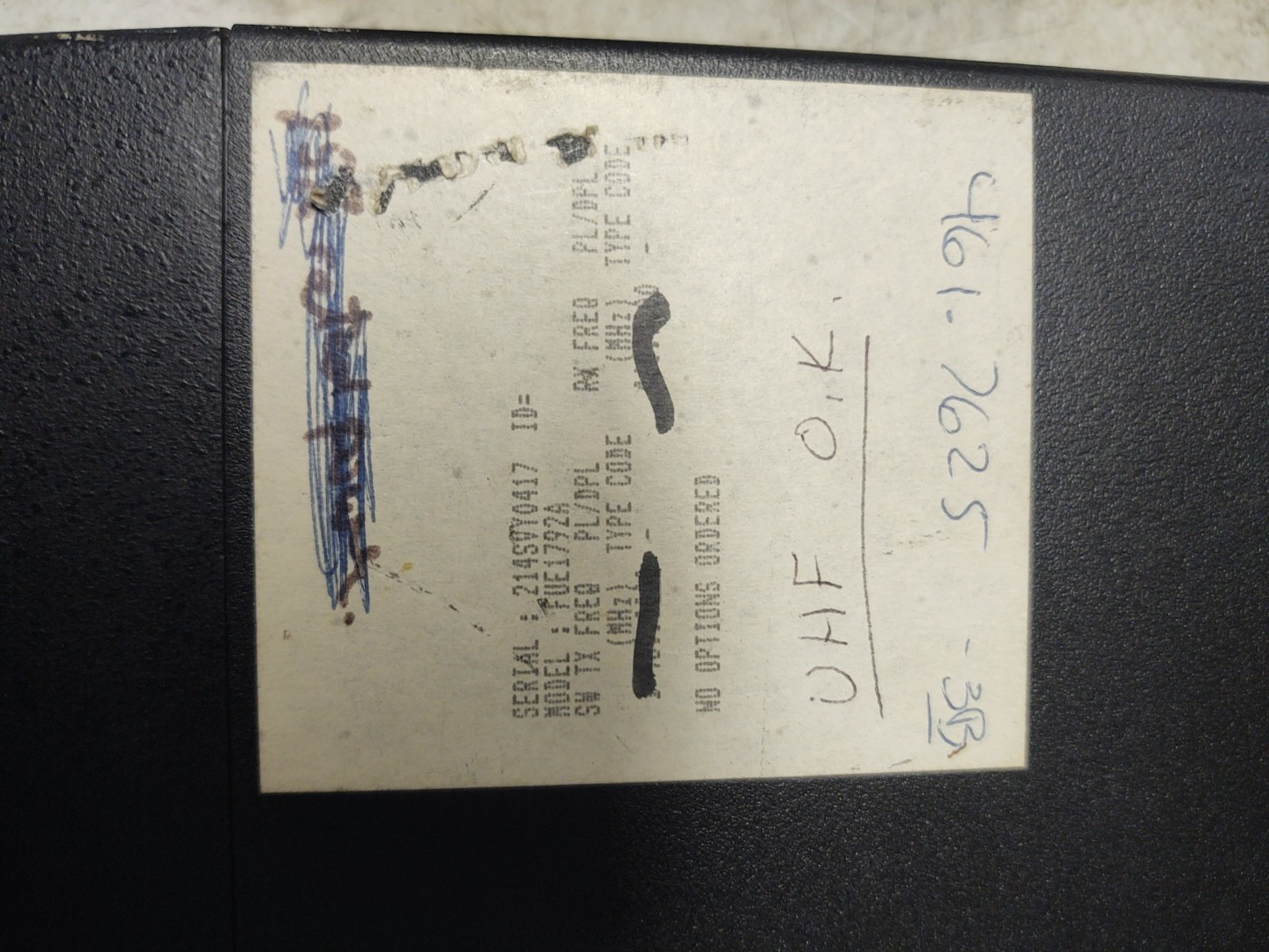 Motorola Maxtrac UHF 2way mobile radio with mic