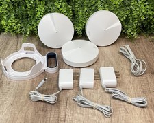 3 Pack TP-LINK Deco M5 1300 Mbps 2 Port 1300 Mbps Wireless System  Mount Bundle