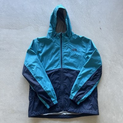 Teal and Navy The NorthFace Rain Jacket - Size Xl - Excellent Condition