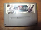Front Mission Gun Hazard SNES Super Famicom Nintendo Game Only