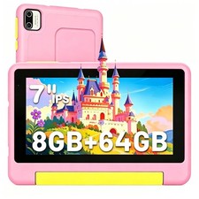 Kids Tablet 7 inch 8GB RAM 64GB ROM Dual Camera Parental Control Android 13