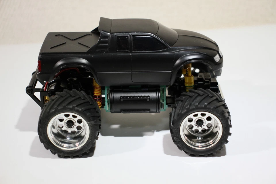 Kyosho Mini-Z Monster EX Mad Force Matte Black ASF Fullset USED - Image 4 of 4