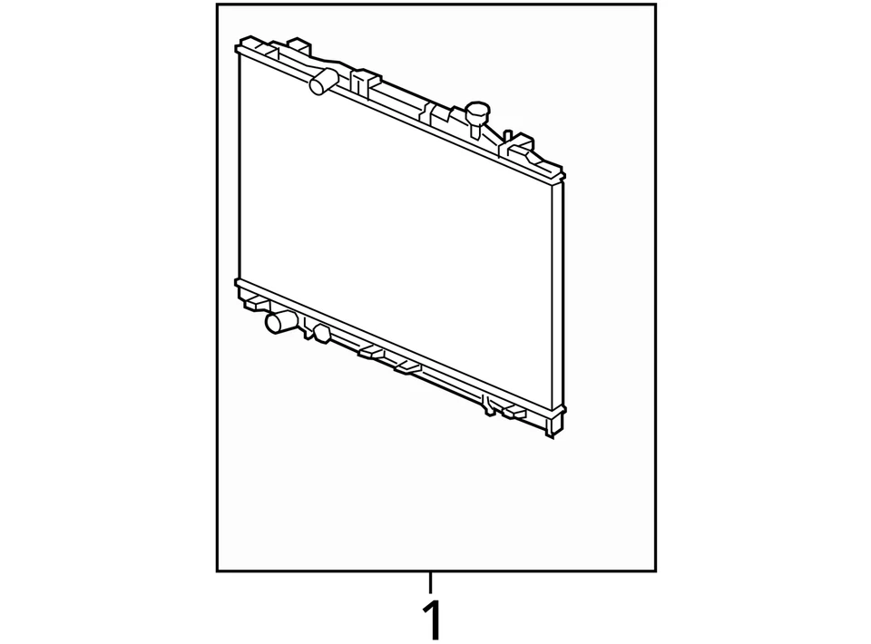Radiator Fits 18-23 ODYSSEY 840704 - Image 3 of 4