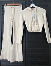 Image of Knitted co ord set Top And Trousers