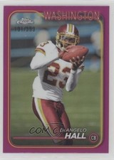 2024 Topps Chrome Magenta Refractor 191/399 DeAngelo Hall #195 05ns