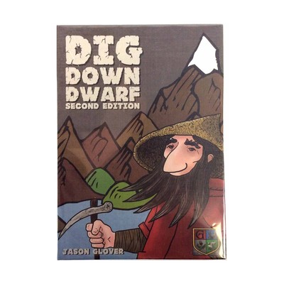 Grey Gnome Dicegame Dig Down Dwarf (2nd Ed) Box Fair/NM