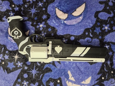 #ad 🔥 Ace of Spades Replica – Destiny 2 Cayde 6 Cosplay Prop 🎮🖤🤍 $75.00