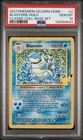 2021 POKEMON CELEBRATIONS CLASSIC COLLECTION #2 BLASTOISE-HOLO PSA 10