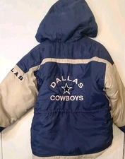 Mighty Mac Sports DALLAS COWBOYS Jacket Size Large Youth