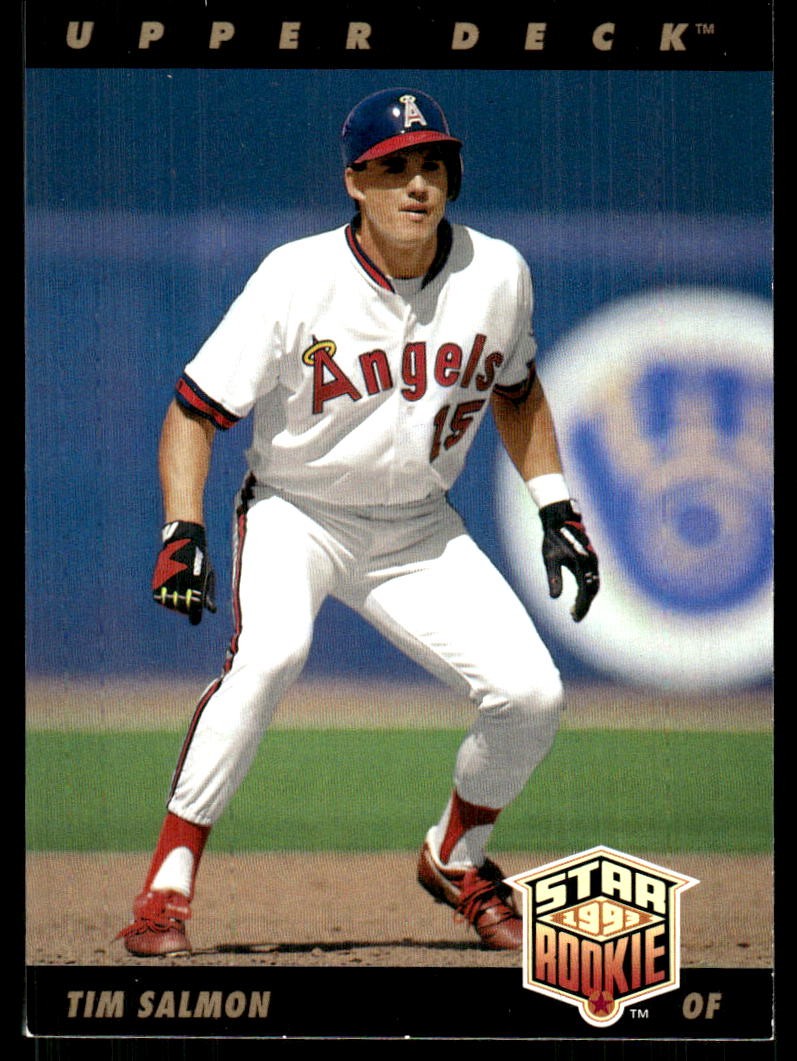 Tim Salmon 1993 Upper Deck #25 Angels FREE SHIPPING StackedPacks