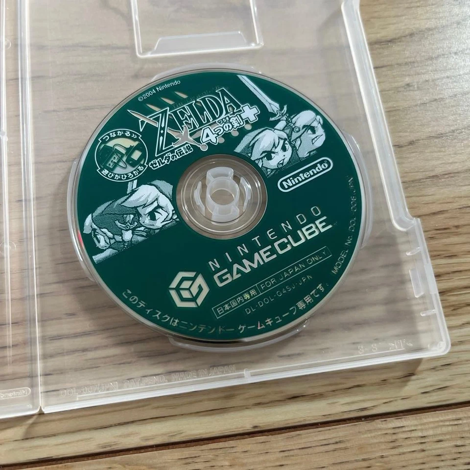 The Legend of Zelda Four Swords Japanese ver Tested Adventures Nintendo Gamecube - Image 4 of 4