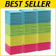 Reusable Cleaning Towels, 4 Color Assorted