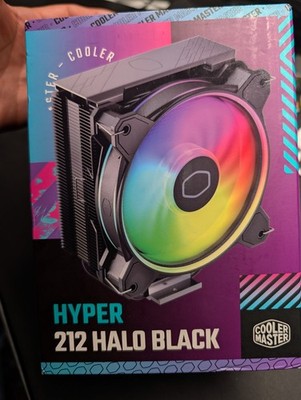 Cooler Master  Hyper 212 Halo 120mm CPU Cooling Fan with Gen 2 RGB Lighting