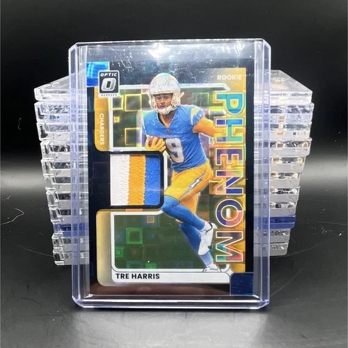 2025 Panini Donruss Optic Rookie Phenoms Tre Harris Black Pandora /25 RPBH-THS