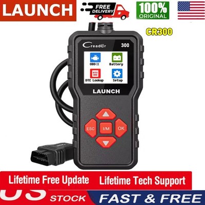 LAUNCH Creader CR300 OBD2 Scanner Code Reader Auto Diagnostic Tool Code Reader#!