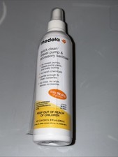 Medela Quick Clean Breast Pump  Accessory Sanitizer 8oz Each Kills 99.9 