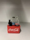 Vintage Promo Coca Cola Mini Bottles With Box 1980s Retro Merchant Store