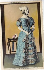 Dress of Sarah Childress Polk  Smithsonian Washington DC  Photo-Colorit PC 11024