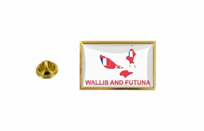 Anstecknadeln Pin Badge Pin's Flagge Land Karte WF Wallis Futuna