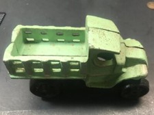Replica 1930'S A.C. WILLIAMS CAST IRON MACK C-CAB STAKE TRUCK Ant