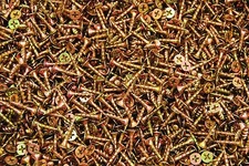 (2500) Phillips Bugle Head 6 x 3/4 Coarse Drywall Wood Screw - Yellow Zinc