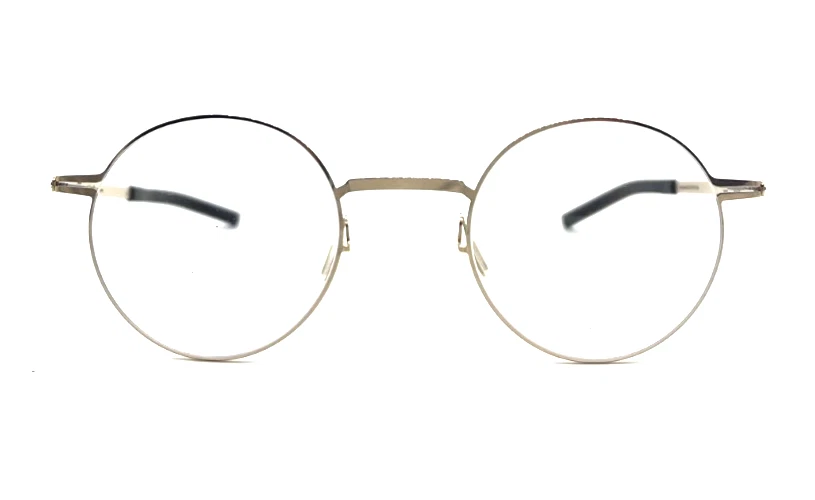 NUEVO IC! BERLÍN HANI BARAM ORO ROSA GAFAS AUTÉNTICAS 46 - 24 Foto 2 de 4