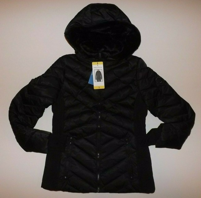 Nautica Puffer Jacket Women's Black 