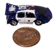 Vintage 1989 Funrise BACK TO THE FUTURE Police Car Micro Toy Car