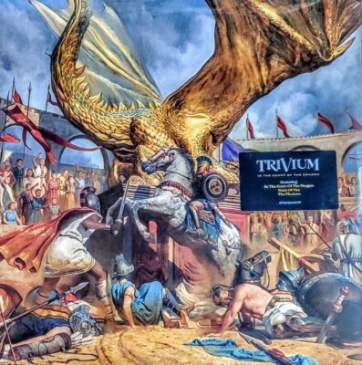 TRIVIUM IN THE COURT OF THE DRAGON - GOLD COLORED VINYL 2-LP SET