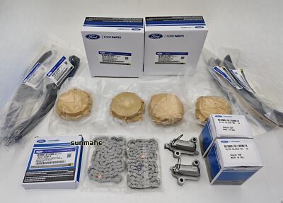 NEW Ecoboost Chains Guides Tensioners W/ PHASERS KIT For 2017-24 Ford F150 3.5L