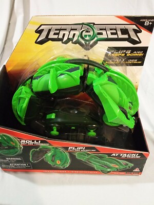 Terrasect Remote Control Transforming Vehicle, Green, 2.4 Ghz, 13.8