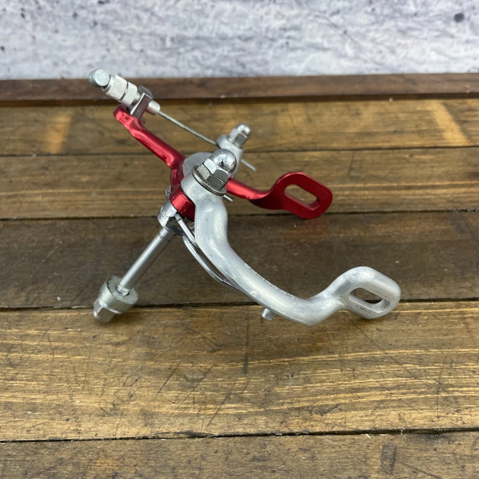 Dia Compe 810 BMX Front Brake Caliper Red 1981 Old School BMX 81 Stamp Side Pull - Image 2 of 4