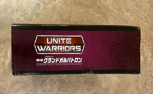 Transformers Takara Unite Warriors Grand Galvatron Box, Insert Instructions ONLY - Picture 6 of 11