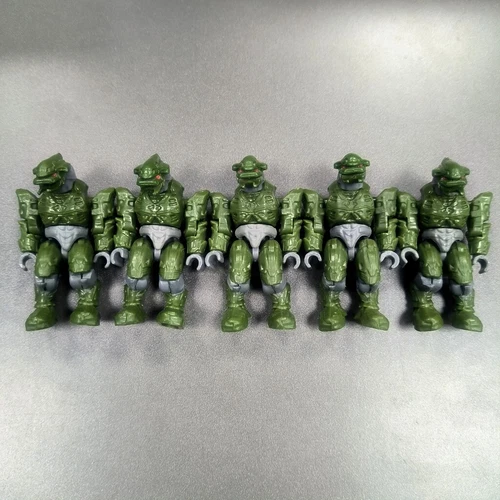 100 Stück Mega Construx Bloks Halo Mystery Packs Covenant Elite (grün) alte Gelenke - Bild 2 von 9