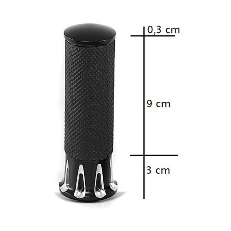 Lenker-Griffe 1" Zoll Craftride CG12 CNC Alu für Kawasaki für Yamaha Suzuki für  - Bild 2 von 2