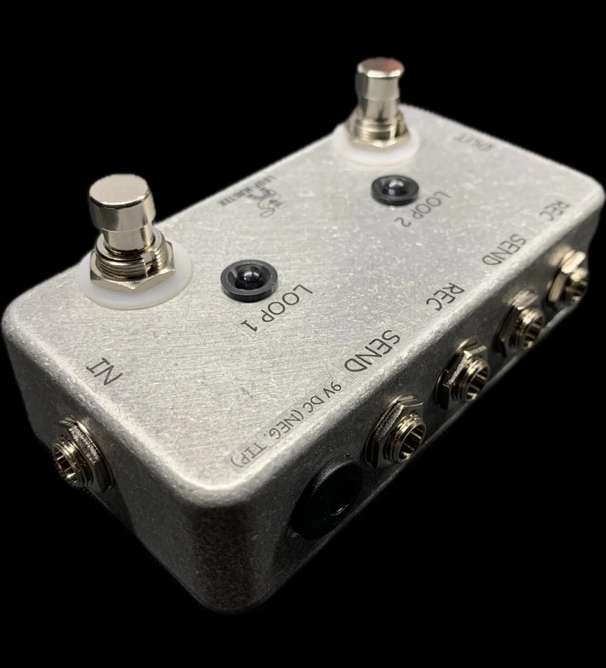 Loop-Master педали 2 петли истинный байпас лупер переключатель новый в наличии - Изображение 2 из 2