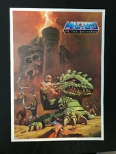 HE MAN MASTERS OF THE UNIVERSE PROMOTIONAL POSTER 1984 MINT original