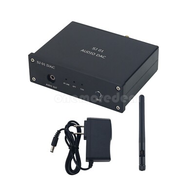 SJ01 Audio DAC 192KHz 24BIT Bluetooth5.0 Receiver USB Headphone Amp Assembled