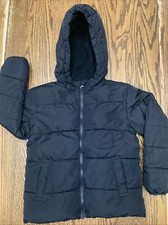 Kids Black Swiss Tech Winter Coat Size XS 4-5